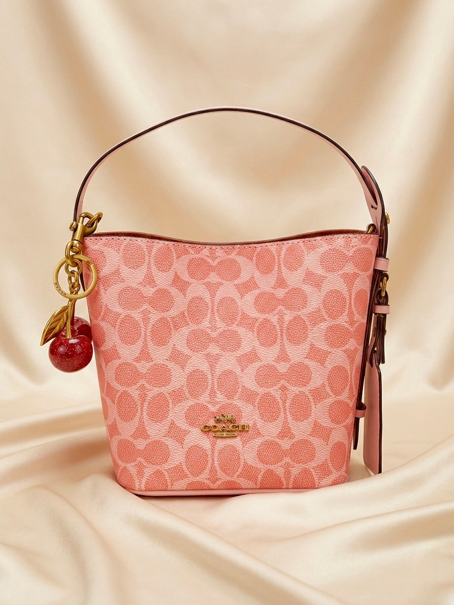 Coach Pink Bucket Bag- Box Packing