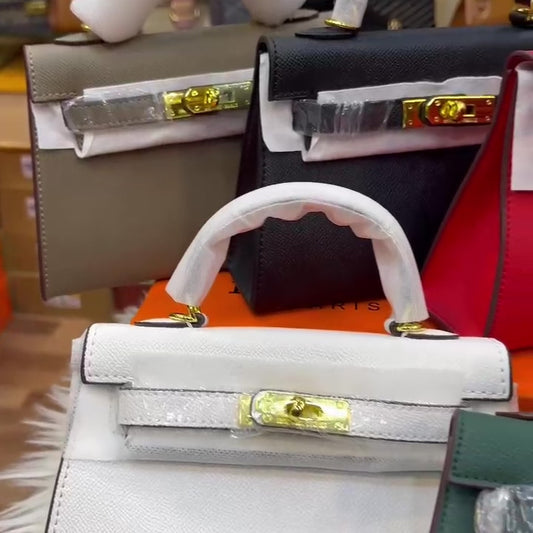 (HERMÈS Kelly 20 Mini Selleir Bag with One Strap (Master)-Box Packing